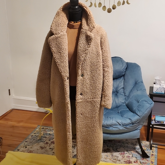 Maxi sherpa coat Clearance